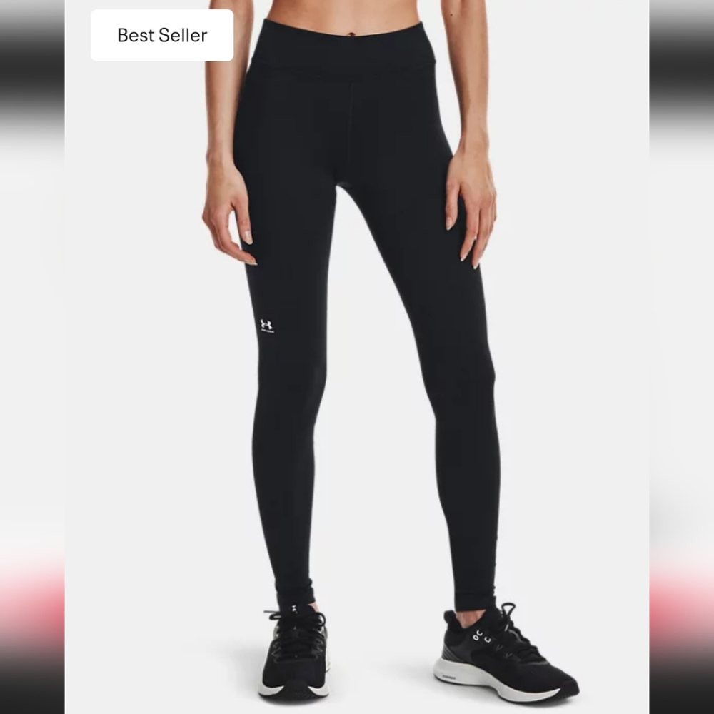 under Armour coldgear base 2.0 black fleece lined tights